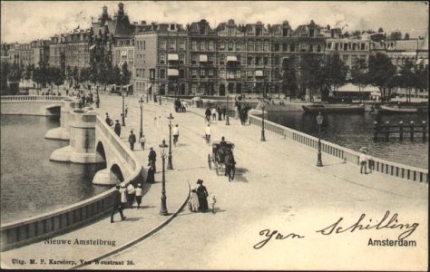 Nieuwe Amstelbrug Amsterdam