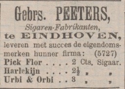 sigaren gebroeders Peeters